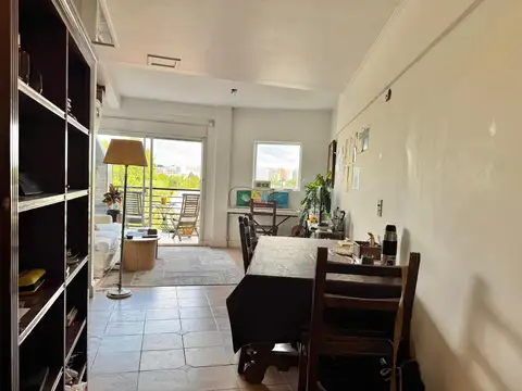 Departamento 2 ambientes con 2 baños