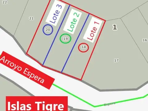 Complejo de Cabañas en Tigre (Arroyo Espera)