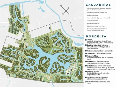Terreno en Venta en Nordelta, USD 109.000
