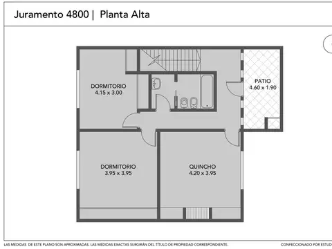 Depto Tipo Casa en Venta en Villa Urquiza, USD 290.000