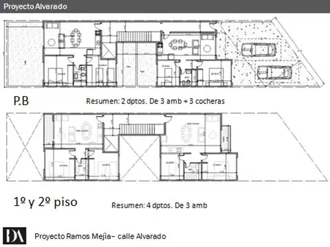 Alvarado 600, Piso 1