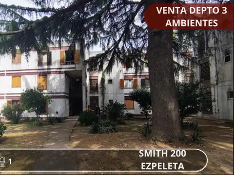 Venta/financia Depto 3 Ambientes Barrio Luz y Fuerza Ezpeleta
