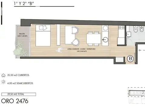 Departamento - Palermo