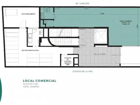 Local en Venta en Belgrano, USD 213.000