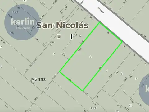 Terreno en Venta en San Nicolas de los Arroyos, USD 260.000