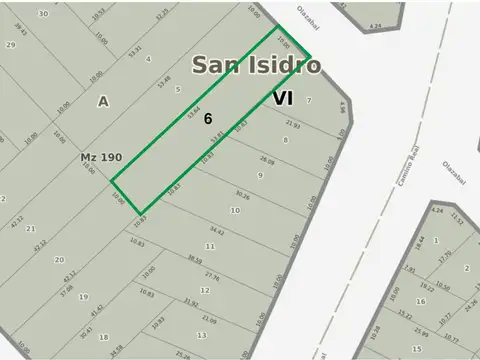 VENTA Boulogne, San Isidro Lote y Galpón.