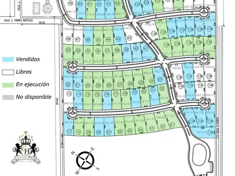 Terreno - Lote en Venta, en Cul de Sac, Chateau Pilar, Pilar