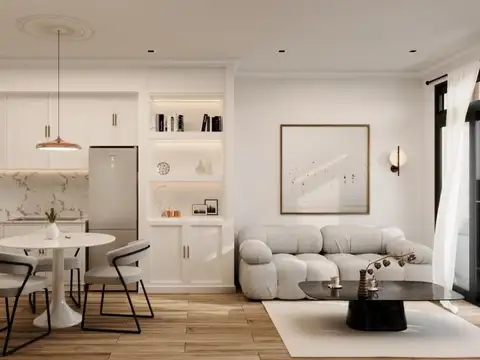 Departamento Monoambiente con 1 baño