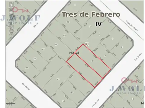 Terreno - 11 De Septiembre