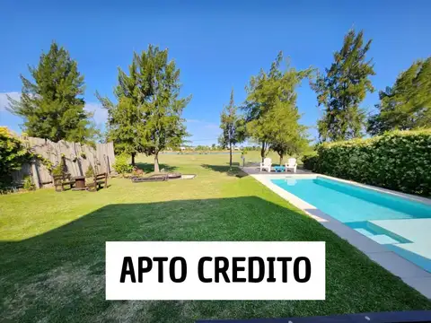Venta Casa 5 amb. 1.000 M2 al Golf apta crédito barrio San Isidro Labrador Villanueva