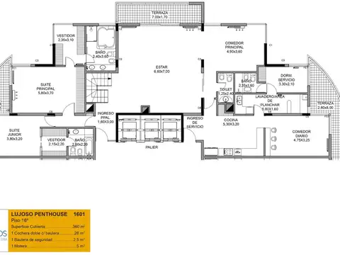 Departamento en Venta de 4 ambientes