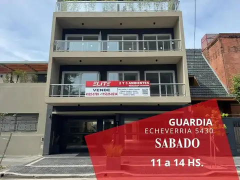 Depto 3 amb a estrenar con balcon al frente