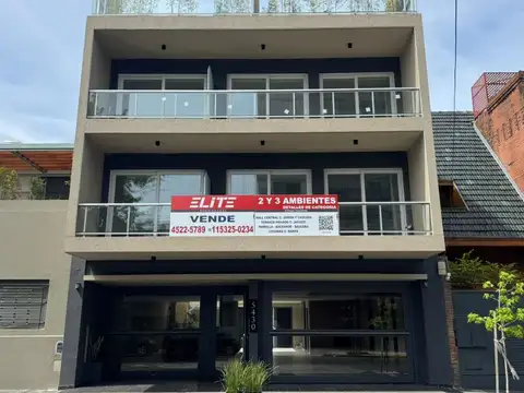 Depto 3 amb a estrenar con balcon al frente