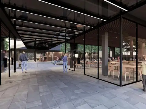 Oficina Monoambiente con 2 baños