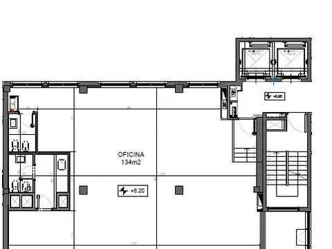 Edificio d Eco Distrito Sustentable - Alquiler Oficina Segundo Piso de  170m2