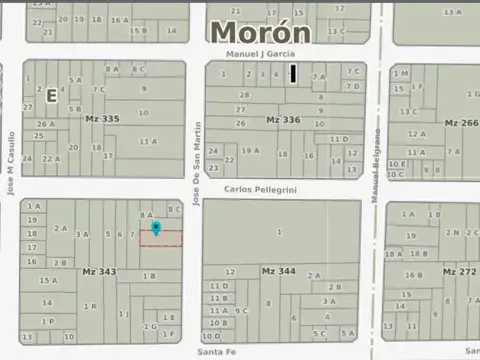 Terreno en Venta en Moron Sur, USD 320.000