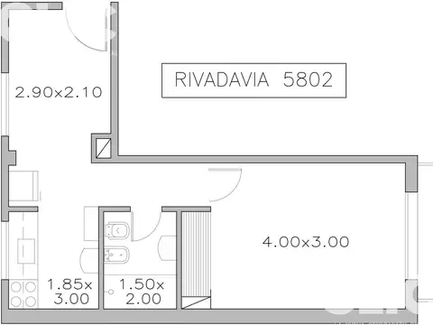 Departamento en Venta en Caballito, USD 65.000