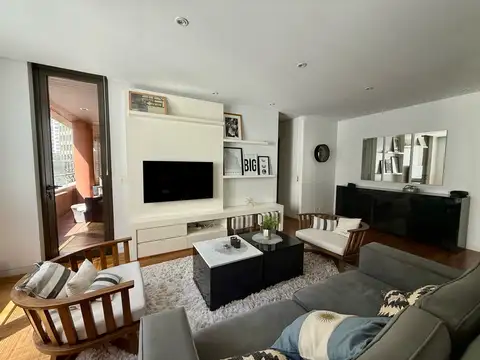 Departamento en alquiler 2 Amb con Balcón y Cochera. Amoblado.