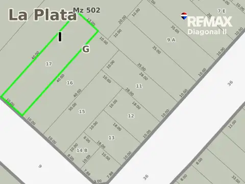 LOTE EN VENTA EN LA PLATA