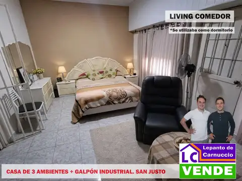Casa en Venta en San Justo, USD 99.000