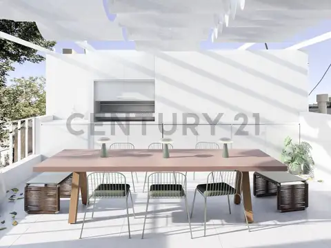 Casa 4 ambientes con 2 baños