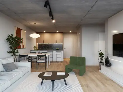 Departamento 3 ambientes con 2 baños