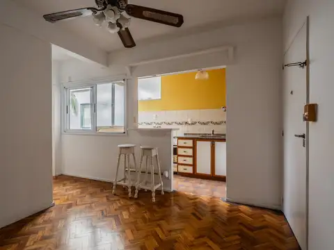 Venta departamento dos ambientes en bajo Belgrano