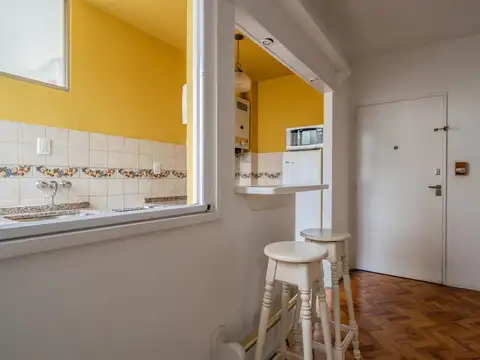 Departamento 2 ambientes con 1 baño