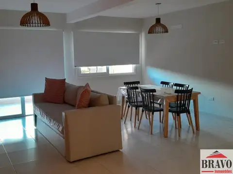 Departamento 2 ambientes con 2 baños