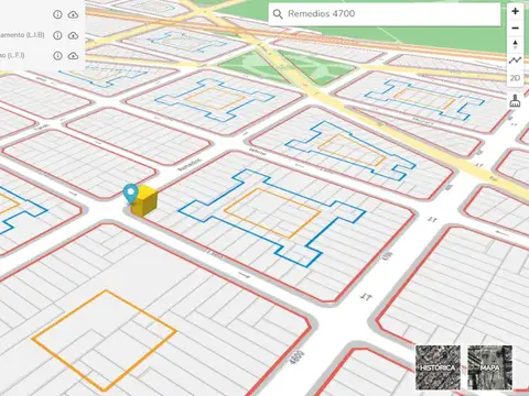 Terreno de 10,51m de frente por 15,31m de fondo en venta en Parque Avellaneda 