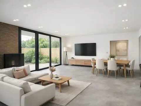 Casa 4 ambientes con 2 baños