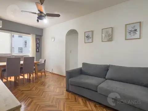 Venta departamento luminoso 2 Ambientes y habitación escritorio Olivos