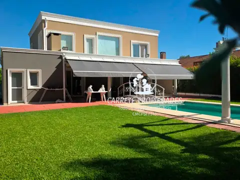 Casa en ALQUILER anual, 4 ambientes y pileta. Barrio Galápagos. Pilar