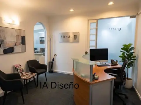 Oficina 6 ambientes con 2 baños