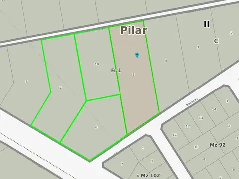 Terreno Fraccion  en Venta en Fátima, Pilar, G.B.A. Zona Norte