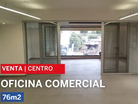 Venta oficina 76m2 en pleno centro de Bariloche