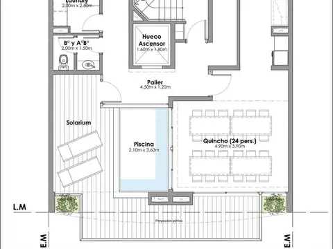 Departamento en Venta de 1 dormitorio