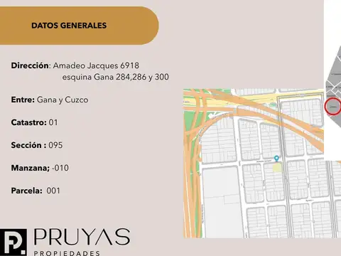 Terreno en Venta de 563,0 m2