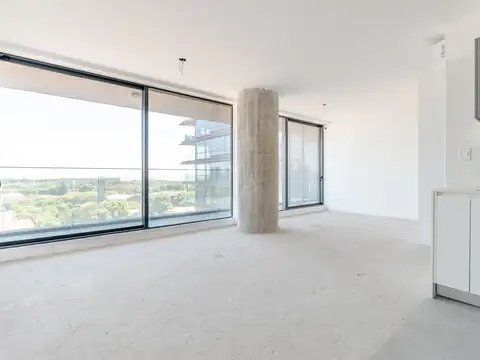 Departamento 2 ambientes con 3 baños