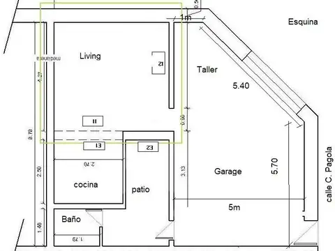Depto Tipo Casa en Venta 45 años