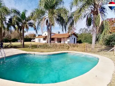 VENTA CASA EL REMANSO SOBRE LOTE 1585 M2 PILETA