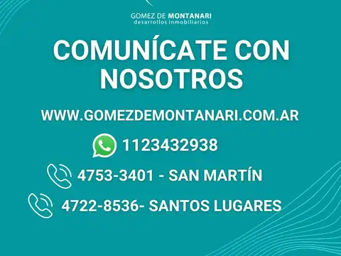 CASEROS comoda cochera . Oportunidad !