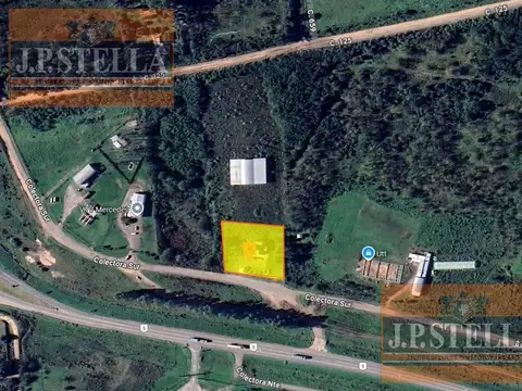 Fraccion Comercial 3.200 m² c/ 285 m² Edificados s/ Au Lujan Bragado - Mercedes