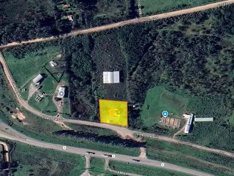 Fraccion Comercial 3.200 m² c/ 285 m² Edificados s/ Au Lujan Bragado - Mercedes