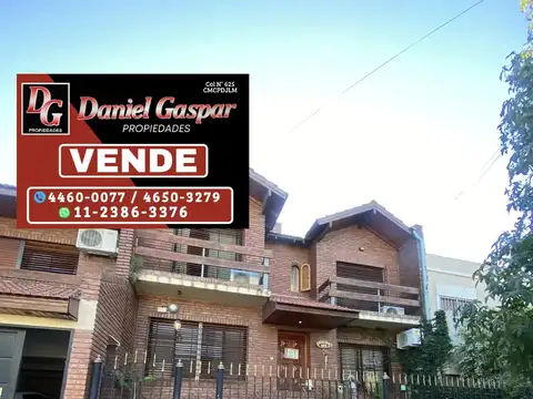 VENTA – IMPRESIONANTE CHALET 11 AMBIENTES – APTO CRÉDITO