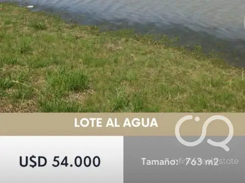 Venta de Lote a Laguna en Santa Clara al Sur - Acepta financiaciòn