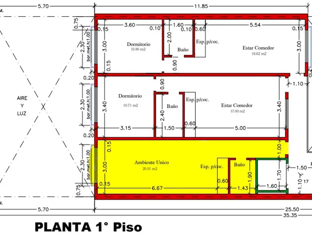PERITO MORENO 2679 de 11 Unidades en Villa Luzuriaga