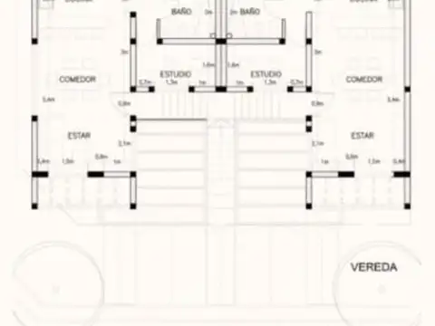 Departamento en Venta de 3 ambientes