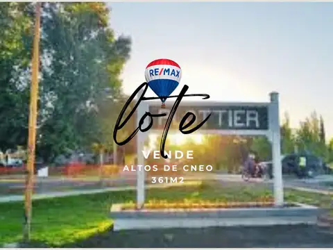 VENTA LOTE ALTOS DE CONEA