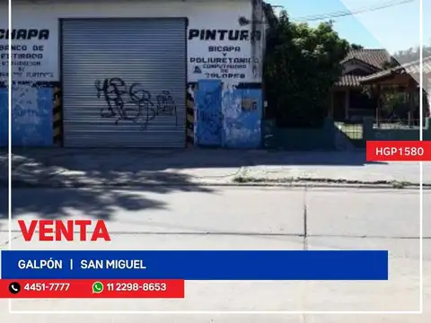 GalpÃ³n - Venta - Argentina, San Miguel - Serrano  1750